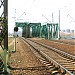 Бывший пешеходный переход через железнодорожные пути со светофором в городе Москва