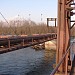 Трубопроводный мост в городе Елизово