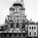 Храм Тихвинской иконы Божией Матери с новой трапезной палатой Симонова монастыря в городе Москва