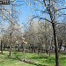 Небольшой сквер в городе Москва