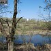 Набережный участок русла реки Яузы в городе Москва
