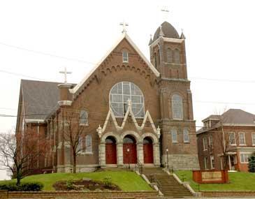 St John The Evangelist R C Church Uniontown Pennsylvania Calvary apostolic church, a good place to call home. wikimapia