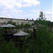 Abandoned quarry machinery towers