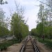 Разъезд на подъездном пути к Северной водопроводной станции в городе Москва