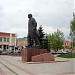 Памятник В. И. Ленину в городе Поставы