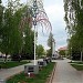 Центральный парк в городе Поставы