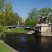 Timm's bridge in Riga city
