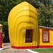 Shell shaped gas station in Winston-Salem, North Carolina city