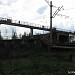 Пешеходный мост через железнодорожные пути на платформу Депо в городе Лобня