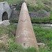 Водопроводная труба над рекой Бусинкой в городе Химки
