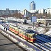 Станция скоростного трамвая «Воздухофлотская» (не работает) в городе Киев