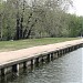 Плотина Большого Кусковского пруда в городе Москва
