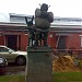 Площадка с памятником В. И. Ленину, скульптурой Шрека с ослом и памятной арт-композицией «Кризис 2008» в городе Москва
