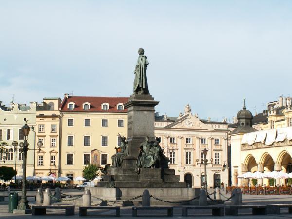 Adam Mickiewicz Monument Pomnik Mickiewicza Krakow