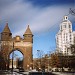 Soldiers and Sailors Memorial Arch in Hartford, Connecticut city