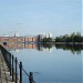 Bute East Dock in Cardiff city