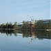 Bute East Dock in Cardiff city