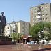 Памятник Гейдару Алиеву в городе Сумгаит