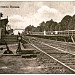 Popovka train halt in Krasny Bor city