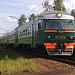 Popovka train halt in Krasny Bor city