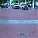 Plaza geolocation markings in San Francisco, California city