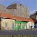 Old houses in Mindelo city
