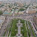 Сквер на Кудринской площади в городе Москва