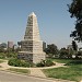 Obelisk in Los Angeles, California city