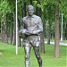 Памятник футбольному вратарю Льву Яшину в городе Москва