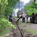 Здесь шла ж/д ветка в городе Жуковский