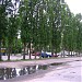 Parking przed UTP in Bydgoszcz city