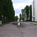 Parking przed UTP in Bydgoszcz city