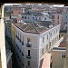 Punto panoramico sulla sommità della Torre dell'Elefante in Cagliari city