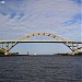 The Hoan Bridge in Milwaukee, Wisconsin city