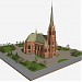 Фундамент Нового кафедрального собора в городе Выборг