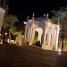 Santander Square in Santa Marta city