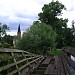 Drewniany most Kaszczorek-Złotoria in Toruń city