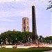 Obelisk Fountain in Indianapolis, Indiana city