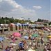 Пляж в городе Судак