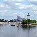 Weserwehr mit Schleusenanlage (de) in Bremen city