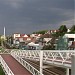 Fussgängerbrücke in Stadt Mainz