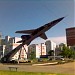 Самолет-памятник МиГ-23 МЛД в городе Майкоп
