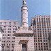 Battle Monument in Baltimore, Maryland city