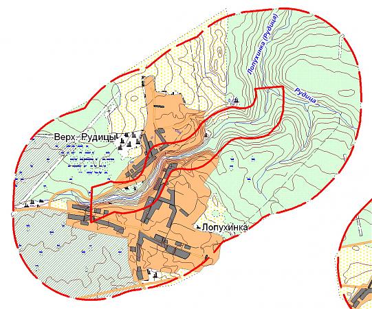 Карта ленинградской области лопухинка