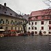 Várnegyed főtere in Segesvár city