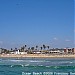 Beach of Ocean Beach in San Diego, California city