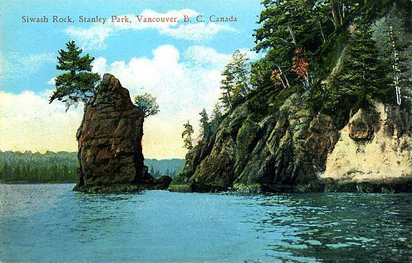 Siwash Rock English A legend among the indigenous squamish. siwash rock english