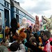 Железнодорожный вокзал станции Жлобин-Пассажирский в городе Жлобин
