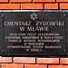 Nowy cmentarz żydowski in Mława city