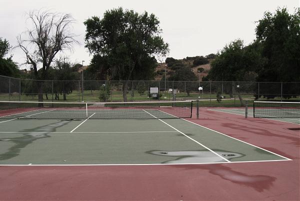 Abandoned Tennis Courts Los Angeles California